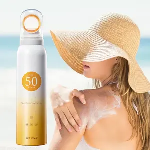 Spray per la nebbia del viso protezione Uv nebbia per il viso al collagene Spray per la protezione solare continuo impermeabile a lunga durata Spray idratante per il viso