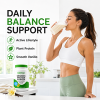 OEM Marque Privée Protéine Végétale en Poudre Vanille Sans Lait Sans Soja Sans Sucre Ajouté Nutrition Sportive