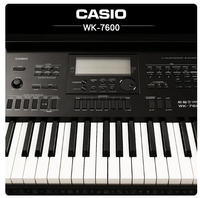 Casio WK-7600 76-key Digital Keyboard Popular Instrument Professional Electronic Piano for Stage Bar Church
