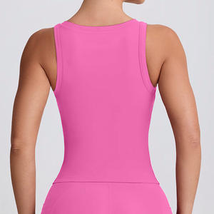 Soutien-gorge <span class=keywords><strong>de</strong></span> <span class=keywords><strong>sport</strong></span> respirant <span class=keywords><strong>pour</strong></span> femmes <span class=keywords><strong>de</strong></span> style européen et américain Beau dos Yoga Wear <span class=keywords><strong>pour</strong></span> les sports <span class=keywords><strong>de</strong></span> plein air Gym Sportswear - Product Image 2