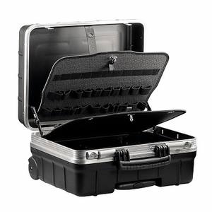 Caja de herramientas con ruedas y organizador para almacenamiento y transporte de herramientas - Product Image 1