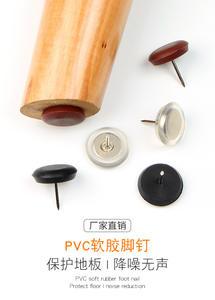 Clous de base de meubles en PVC épaissi - Protections durables antidérapantes pour pieds de chaise - Product Image 6