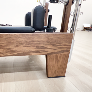 Reformer de Pilates en bois avec demi-<span class=keywords><strong>tour</strong></span> et alignement de rail de précision, <span class=keywords><strong>tour</strong></span> de Pilates pour studios de Pilates - Product Image 3