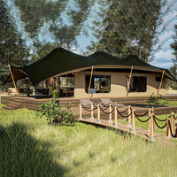 Tente de luxe de qualité supérieure, standard de qualité inégalé, chalet de jardin préfabriqué, tente résistante au vent de niveau 9