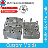 Fabricante de Moldes de Inyección para Dispositivos Médicos de Precisión Personalizados, ISO 13485, Tolerancia de +/-0.01mm, Varios Tratamientos de Superficie Disponibles