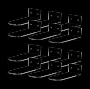 Estante <span class=keywords><strong>de</strong></span> Exhibición <span class=keywords><strong>de</strong></span> Zapatos Acrílico <span class=keywords><strong>de</strong></span> Pared, Estante Flotante Invisible <span class=keywords><strong>para</strong></span> Zapatos, <span class=keywords><strong>para</strong></span> Coleccionables <span class=keywords><strong>de</strong></span> Zapatillas Deportivas - Product Image 4