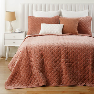 Cubrecama Grande de Terciopelo de Algodón con Fundas de Almohada, Diseño Personalizado a Medida, Cubrecama Lavado, Juego de Ropa de Cama, Cubrecama Acolchado - Product Image 1