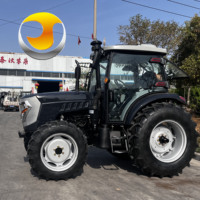 Tractor Agrícola Chino de 100 CV, 4x4, para Viñedos, Tracteur, Traktor, de 100 HP