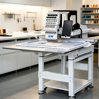 YJ1201-MT : Machine à broder informatisée plate 3D domestique 600x400mm, 1 tête, 12 aiguilles