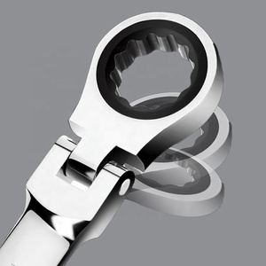 Chất Lượng Cao 6-23Mm Sửa Chữa Công Cụ Mở End Wrenches Linh Hoạt Ratchet Cờ Lê Thiết Lập Để Xe Đạp Mô-men Xoắn Cờ Lê Cờ Lê - Product Image 5