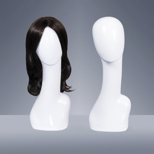 <span class=keywords><strong>Blanc</strong></span> en fibre de verre <span class=keywords><strong>mannequin</strong></span> tête perruque tête <span class=keywords><strong>mannequin</strong></span> pour l'affichage lunettes et un chapeau tête de <span class=keywords><strong>mannequin</strong></span> avec des <span class=keywords><strong>cheveux</strong></span> naturels - Product Image 4