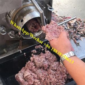 Máquina Desespinadora de Pescado Eléctrica Pequeña/Máquina Desespinadora de Pescado de Alta Eficiencia 180kg/h/Separador de Carne y Espinas de Pescado para Atún y Caballa - Product Image 5