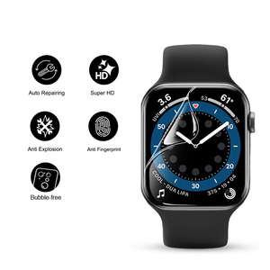 Smartwatch Film Hydrogel Protecteur d'<span class=keywords><strong>écran</strong></span> 42/44/45mm pour montre, ajustement parfait sans ligne médiane - Product Image 6