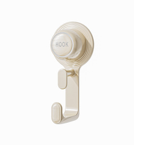 Wall Mounted Sink Hook Round Adhesive Punch Free <b>Storage</b> <b>Rack</b> <b>For</b> Bathroom <b>Kitchen</b> Organization Cream Gunmetal Gray Bright White - Product Image 5
