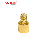Connecteur coaxial RF de haute qualité SMA mâle vers SMA femelle, adaptateur de précision en laiton droit à connexion rapide Push-Pull