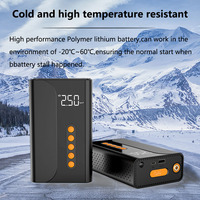 Coolchong DC12V Electric Inflator Pump air Compressor Vehicle Tools 10400mAh Portable air Compressor Tire Inflators