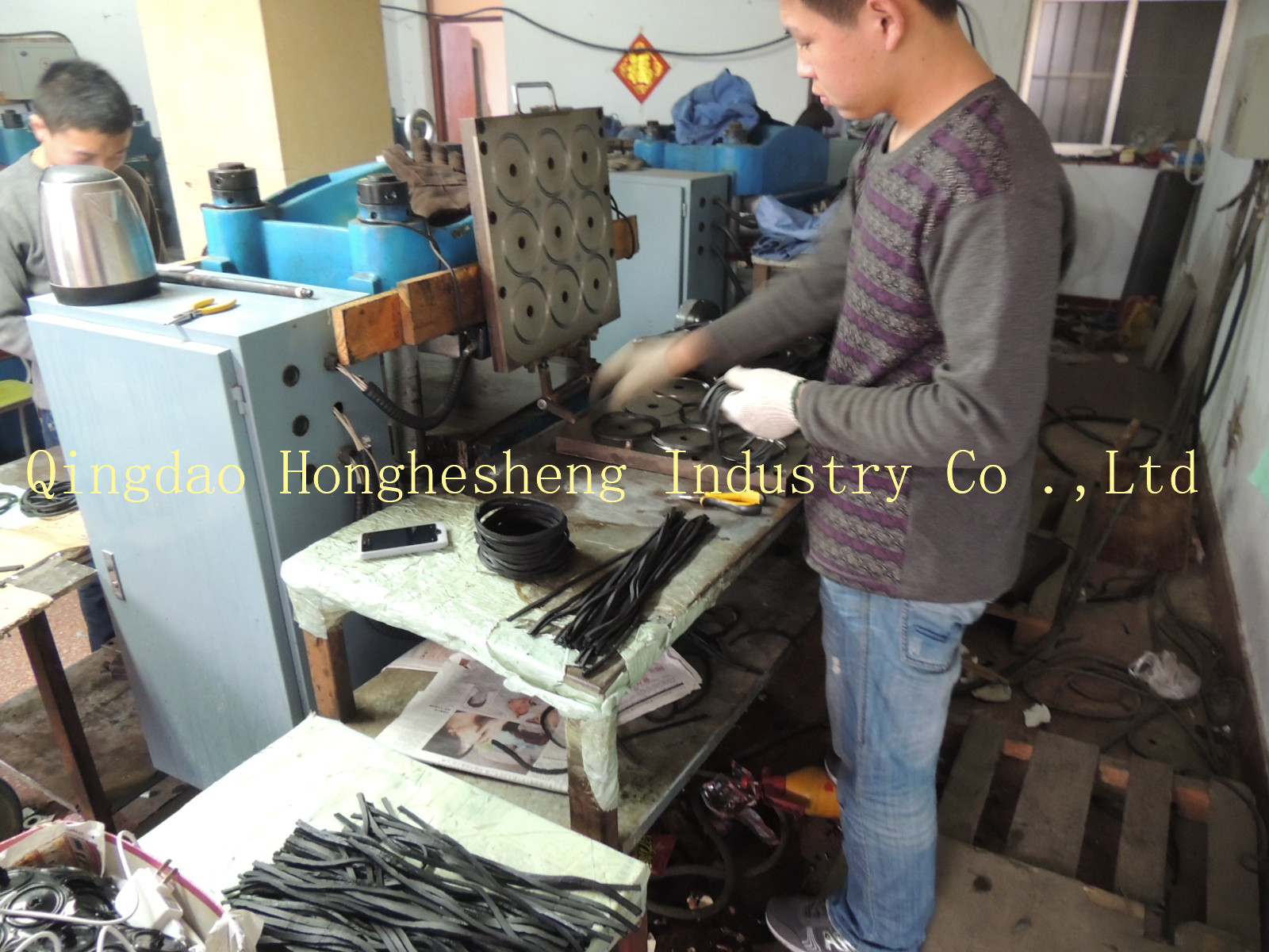 100T Rubber ring vulcanizing machine 50 tons rubber plate heating vulcanizer equipment