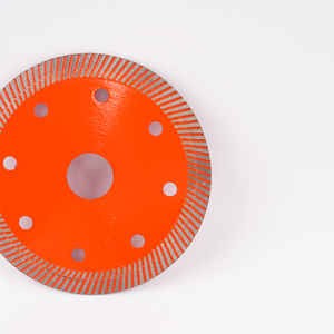 Lame de scie diamantée turbo de 105 mm (4 pouces) pour la coupe de la céramique et de la porcelaine - Product Image 5