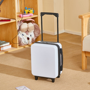 Nuova Valigia <span class=keywords><strong>Trolley</strong></span> Rigida per Bambini Unisex, Materiale ABS+PC, Ruote Girevoli, Impermeabile, Grande Capacità - Product Image 2