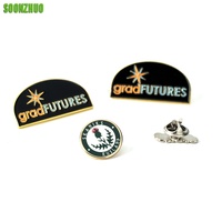 Vente en gros de pins en émail personnalisés, pins de revers en émail dur, badges en alliage de zinc, pins avec logo personnalisé