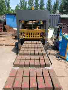 Fully Automatic Hydraulic Brick Making <b>Machine</b> Concrete Block Make Machinery - Product Image 3