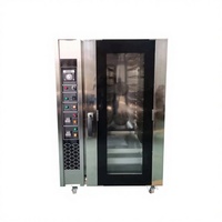Four à convection à gaz de taille compacte pour petite cuisine, flux thermique de 10 kW/h, parfait pour boulangerie, café, pizzeria, facile à utiliser et à nettoyer