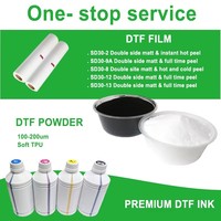 Film de transfert DTF sur mesure pour impression numérique jet d'encre, 75 microns, 30cm x 60cm x 100m, film de transfert PET