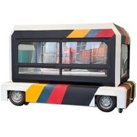 Remorque de cuisine électrique mobile pour la vente de snacks de rue et de solutions commerciales de restauration rapide