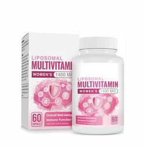 Oem תוספת אישית יצרן פרטי תווית תזונה multitamin מינרלים רב ויטמינים עבור נשים - Product Image 1