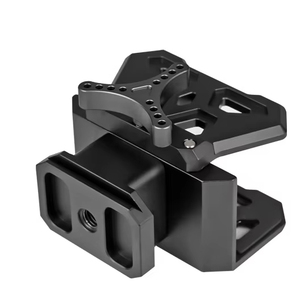 Lightweight Aluminum 3/8\" ARCA Type Thread Shooting Saddle Tripod Rest <b>Vise</b> Mount Tactical Clamp for Outdoor Hunting Adapter - Product Image 4