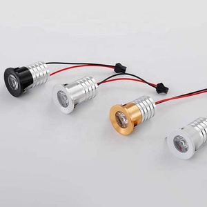 โคมไฟดาวน์ไลท์แบบฝังในตู้แสดงผล LED Spotlight <span class=keywords><strong>1W</strong></span> 3W ไฟสปอตไลท์ขนาดเล็กใต้ไฟเพดานพร้อมไดรเวอร์ - Product Image 1