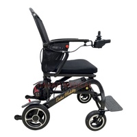 Nouveau fauteuil roulant électrique compact et léger en fibre de carbone pliable pour adultes, fauteuil roulant électrique pour personnes handicapées