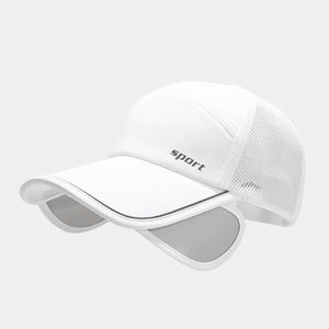 Gorra de béisbol deportiva de 5 paneles de alta calidad, gorra de camionero de malla transpirable e impermeable de secado rápido para ropa informal - Product Image 1