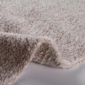 Doux deux côtés brosse coton velours épais sherpa tissu polaire berbère de chine - Product Image 2