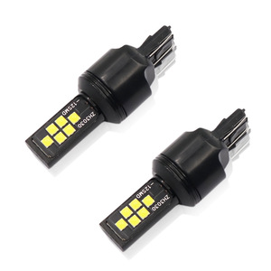 หลอดไฟ LED T20 ในรถยนต์, หลอดไฟเบรค, ไฟสปอยเลอร์หลัง, 15 หลอด, 3030, 12V, สีขาว - Product Image 1
