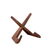 Support de rangement en bois durable pour recettes, menu de cuisine, présentoir de lecture pour bureau et maison