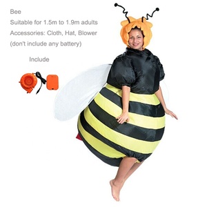 Costume gonflable de pingouin d'autruche Animal abeille carnaval flamant rose oiseau Costumes adultes fête d'halloween - Product Image 4
