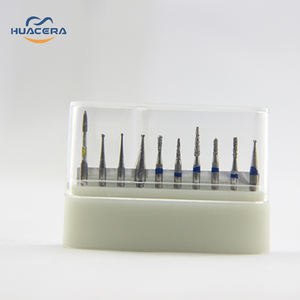 Huacera 4105 porcellanato dentale impiallacciatura diamantata Kit carburo punta Router punte per cliniche odontoiatriche - Product Image 3