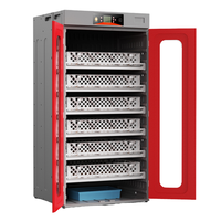 Incubateur automatique transparent 1 à 2112 œufs avec contrôleur de température et d'humidité pour poulets, canards, cailles et autruches
