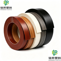 Bande de chantournage laser sans joint 0,4-3 mm en PVC, sans ligne de colle, écologique, résistante à l'eau, pour la fabrication d'armoires de luxe MINGBANG
