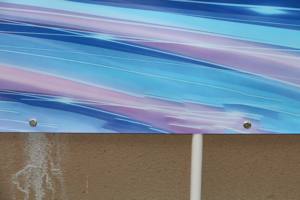 Imperméable Anti-fort vent extérieur impression médias publicité mur PVC Flex bâche bannière - Product Image 5