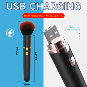 Mini Xách Tay Vibrator Dành Cho Người Lớn Đồ Chơi Nữ Quan Hệ Tình Dục Đồ Chơi Trang Điểm Bàn Chải Hình Dạng Kín Đáo Máy Rung Núm Vú G Tại Chỗ Rung âm Vật - Product Image 6