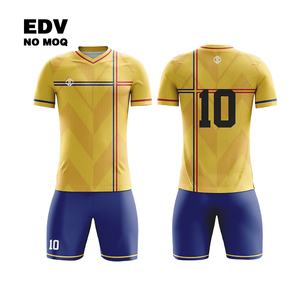 เสื้อฟุตบอลเด็กขายส่ง OEM ของแท้ รุ่นใหม่ ฤดูกาลใหม่ ผลิตจากโพลีเอสเตอร์ 100% ระบายอากาศได้ดี - Product Image 6