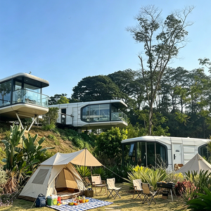 Casa Contenedor Modular Portátil Tipo <span class=keywords><strong>Cabaña</strong></span> Apple para Exteriores con Aislamiento Acústico de Alto Rendimiento - Product Image 6