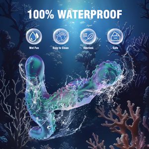 Oktopus-förmiger <span class=keywords><strong>Anal</strong></span>-Vibrator mit Perlen, Vaginaler Tiefenstimulator, Rotierender Prostata-Massager für Männer, Vibrierender Analplug mit 10 Geschwindigkeiten und APP-Steuerung - Product Image 5