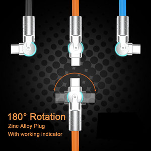 Cáp Sạc Nhanh Dữ Liệu <span class=keywords><strong>Android</strong></span> Cho Huawei Samsung Màn Hình LED USB A Male To Type C Chất Lượng Cao - Product Image 3