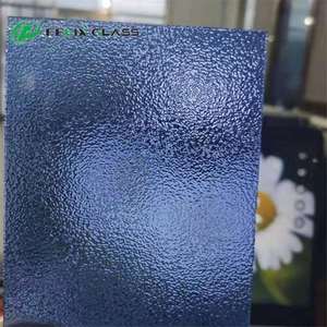 Vidrio Templado Decorativo Industrial de 4mm 6mm 8mm con Patrón Acanalado y Estriado para Lámparas y Divisiones de Ducha - Product Image 3