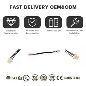 Harness Kabel Robot Tahan Suhu Tinggi Dengan Kabel Sensor Silikon Ntc 20k dan Kabel Probe Suhu Sensor Tinggi untuk Pengujian - Product Image 4