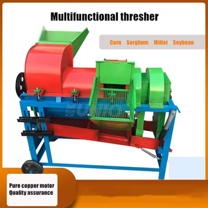 High efficiency corn sheller machine small type multifunctional soybean wheat sorghum <b>barley</b> thresher shelling combine for farm - Product Image 4