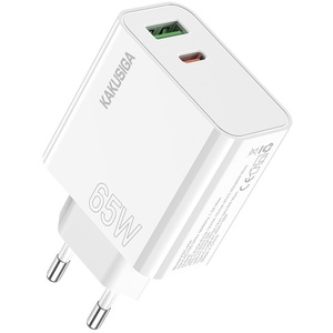 Cargador Kakusiga de 65W con Doble Puerto USB Tipo C para Carga Rápida - Product Image 1
